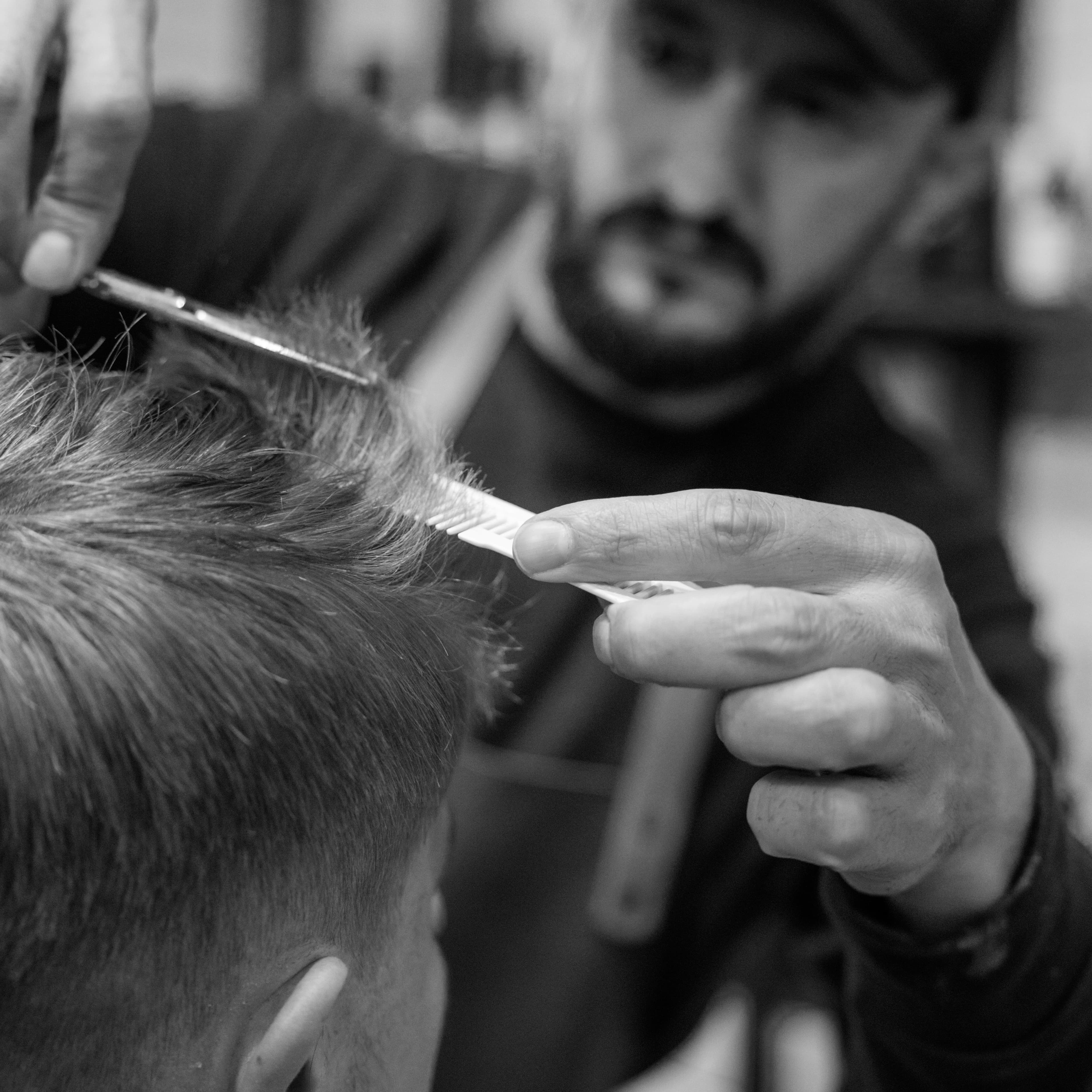 Head Shave's workspace